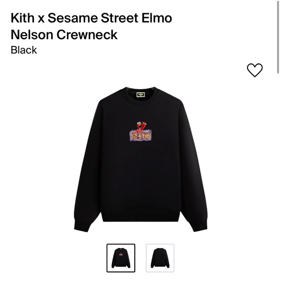 Kith x Sesame Street ElmoNelson Crewneck